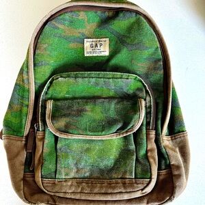 Gap Camouflage Cotton Backpack